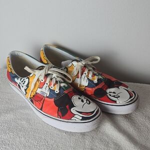 Vans Multicolor Mickey Mouse Shoes Size 12